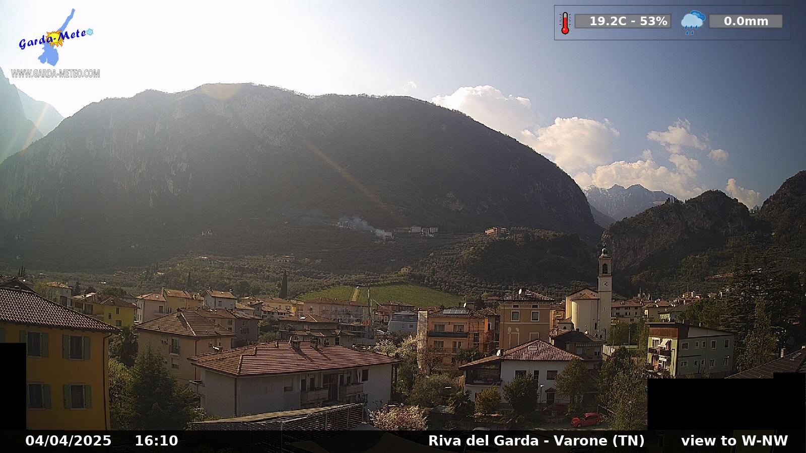 Webcam Riva del Garda - Varone - W-NW